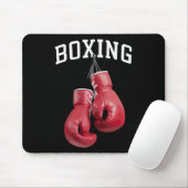 Fette Boxhandschuhe Boxen Kickboxen Boxfan Mousepad (Mit Mouse)