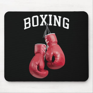 Fette Boxhandschuhe Boxen Kickboxen Boxfan Mousepad