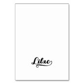 Fette Brush Script C Swash Namens Karten (Vorderseite)