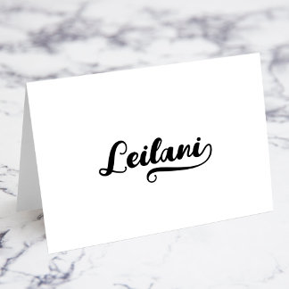 Fette Brush Script I Swash Namensplatzkarten Tischnummer