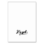 Fette Brush Script L Swash Namens Karten (Vorderseite)