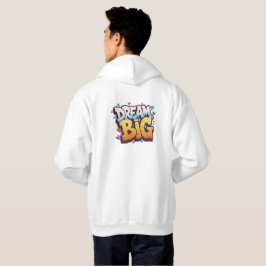 Fette Cartoon-Pop-Art-Graffiti – "Träum groß" 3D  Hoodie