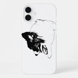 Fette Corgi-Umrandung für saisonalen Chic iPhone 16 Plus Hülle