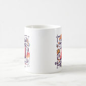Fette digitale Kunst „Menschlicher Fehler, KI gene Kaffeetasse (Mittel)