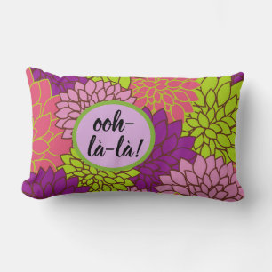 Fette Florale Ooh-la-la Lendenkissen Rosa Leute Gr