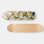 Fette gelbe urbane Camo-Skateboard Skateboard (Horizontal)