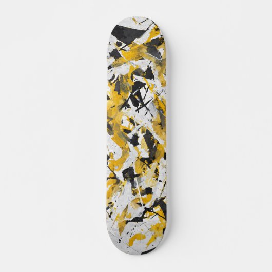 Fette gelbe urbane Camo-Skateboard Skateboard (Vorne)