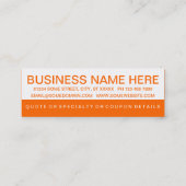 fette HAMBURGERS Kundenbindung Treuekarte (Rückseite)