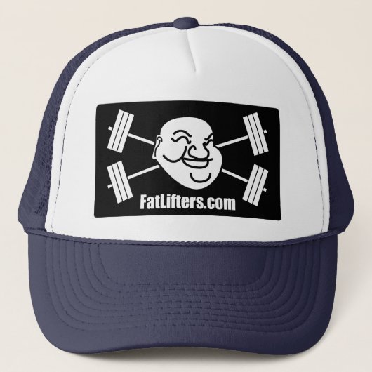 Fette Heber-Fernlastfahrer-Kappe Truckerkappe (Vorderseite)