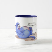 "Fette Katzen-" Tasse (Zentrum)