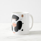 Fette Kuh Kaffeetasse (VorderseiteRechts)