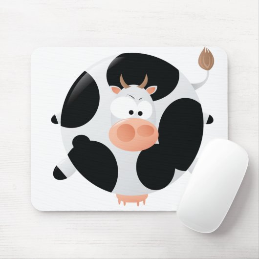 Fette Kuh Mousepad (Mit Mouse)