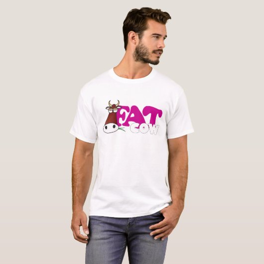 Fette Kuh T-Shirt (Vorne ganz)