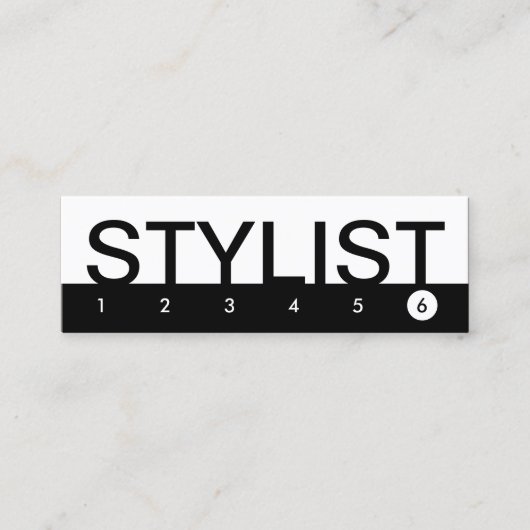 fette Kundenbindung durch STYLIST Treuekarte (Vorderseite)
