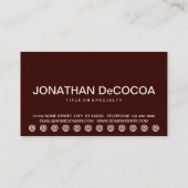 fette Kundenkarte Treuekarte (Rückseite)