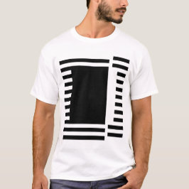 fette Linien Quadrat T-Shirt