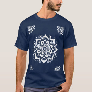 Fette Mandala-Blume - T-Shirt