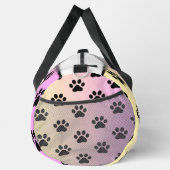 Fette Mandala-Tie-Dye-Gear Monogramm personalisier Duffle Bag (Rechts)
