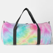Fette Mandala-Tie-Dye-Monogramm-Personalisierung Duffle Bag (Vorderseite)