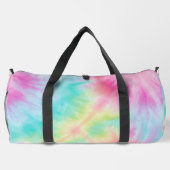 Fette Mandala-Tie-Dye-Monogramm-Personalisierung Duffle Bag (Rückseite)