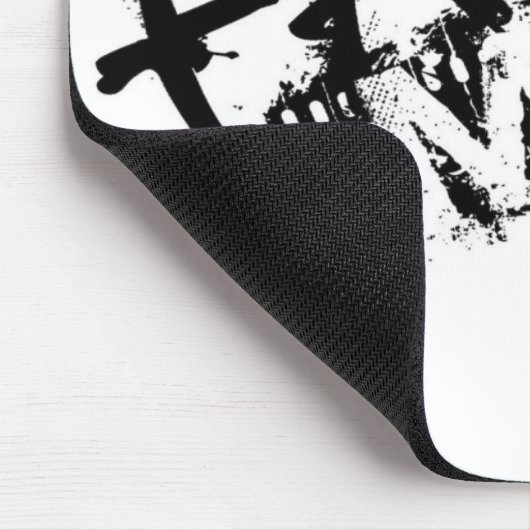 Fette Mann-Mausunterlage Mousepad (Ecke)