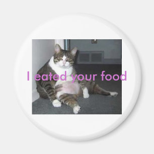 fette Miezekatze Magnet