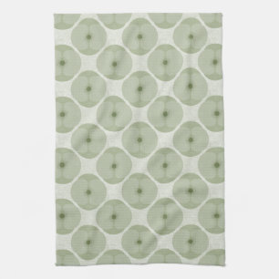 Fette minimalistische Mohnblume Texturierte Floral Geschirrtuch