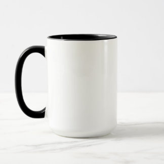 Fette minimalistische Typografie-Design Tasse