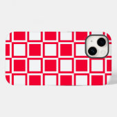 Fette Mod Squares Case-Mate iPhone Hülle (Rückseite (Horizontal))