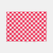 Fette Mod Squares Fleecedecke (Vorderseite (Horizontal))
