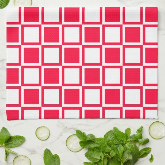 Fette Mod Squares Handtuch (Gefaltet)