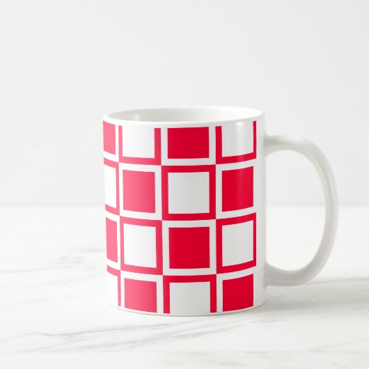 Fette Mod Squares Kaffeetasse (Rechts)