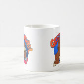 Fette Monkey Kaffeetasse (Mittel)