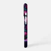 Fette Mutter Geschenk Hortensien Name iPhone 16 Hülle (Linke Seite)