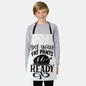 Fette Pants fertig Schürze (Getragen)