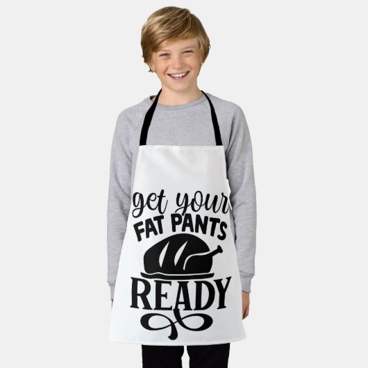 Fette Pants fertig Schürze (Getragen)