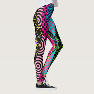 Fette Pattern Pop Fashion Leggings