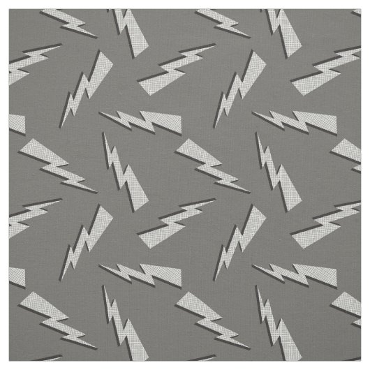 fette Pfeile modernes Design grau  Stoff (Muster)