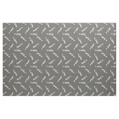 fette Pfeile modernes Design grau  Stoff (Fat Quarter (45,7 x 55,9 cm))