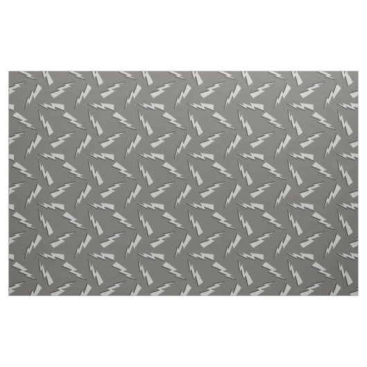 fette Pfeile modernes Design grau  Stoff (Fat Quarter (45,7 x 55,9 cm))
