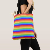 Fette Regenbogenstreifen Tasche (Von Nahem)