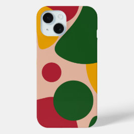 Fette Retro-Abstrakte-Formen-Muster Case-Mate iPhone Hülle