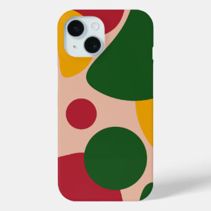 Fette Retro-Abstrakte-Formen-Muster Case-Mate iPhone Hülle