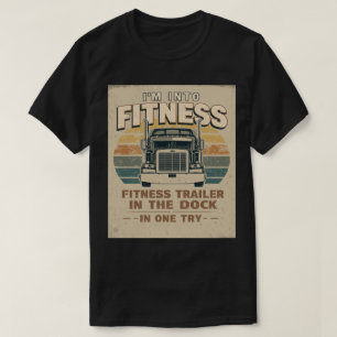Fette Retro-Fitness T-Shirt
