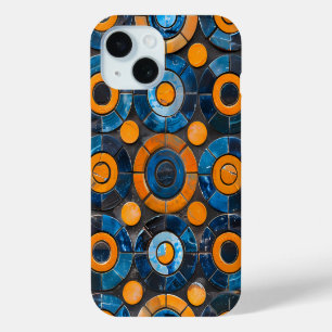 Fette Retro-Ringe und Punkte Muster Handyhülle Case-Mate iPhone Hülle