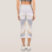 Fette Schlaganfälle Entdecken Sie die besten Leggi Capri Leggings (Rückseite)