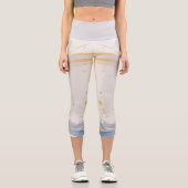 Fette Schlaganfälle Entdecken Sie die besten Leggi Capri Leggings (Vorderseite)