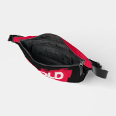 FETTE SCHRIFTART Fanny Pack Bauchtasche (Offen)