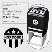 Fette, selbstfärbende Briefmarke aus Kautschuk Permastempel