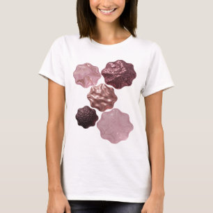 Fette Silber ABSTRACT ART Kunst Druck T-Shirt